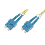 Techly ILWL D9-B-050 kiudoptiline kaabel 5 m SC OS2 Kollane