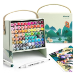 Double-sided Double-sided markers-felt pens ARRTX Alp, 80 colors