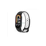 Beline pasek Mi Band 8 design czarno-biały |black-white