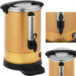Royal Royal Catering Coffee and tea maker with tap and drip tray 14 l 1500 W gold