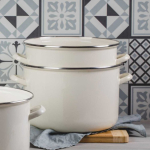 Pot Pot set emaliowanych 2-elementowy EMALIA OLKUSZ