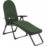 Garden Garden stool with podn&oacute;żkiem Modena Oval Black Edition H024-32IB PATIO