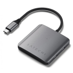 Satechi ST-H4CPDM jaotur USB t&uuml;&uuml;p-C 10000 Mbit/s Hall