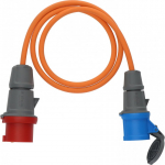Brennenstuhl 1132970025 pikendusjuhe 1,5 m Hoonev&auml;line Sinine, Hall, Oranž, Punane