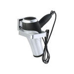 Hair Hair dryer holder QUADRO, Vacuum-Loc, stainless steel, WENKO