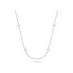 Brilio Brilio Silver Brilio Silver Fine Silver Necklace with Majorica Pearls NCL141W