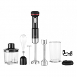 Gastroback 40982 kannmikser 0,5 l Saumikser 180 W Must, Roostevaba teras