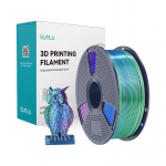 Sunlu PLA+ Siiditr&uuml;ki Kolme V&auml;rviline Filament (sinine-roheline-lilla)