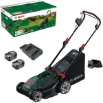 BOSCH akumuliatoriline muruniiduk ROTAK18V2-43, 2x18V, 2x4,0 Ah
