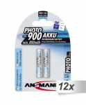 12x2 12x2 Ansmann maxE NiMH bat. Micro AAA 800 mAh