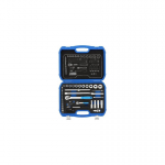 GEDORE Socket Set 1/4 + 1/2 69-pieces