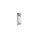 Evelatus Apple iPhone 15 Plus PC+TPU With MagSafe Customized Print Flower Transparent