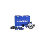 Cordless Cordless circular saw RawlPlug R-PCS18-XL2 18 V 2x5.0 Ah battery.