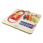 MASTERKIDZ educational board, manual dexterity