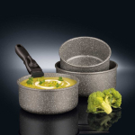 Set Set of pots with a removable handle Silverstone 3-element AMBITION