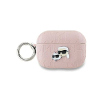 Case Case Karl Lagerfeld KLAP2PGKCPP AirPods Pro 2 (2022/2023) cover pink Monogram Karl & Choupette Head