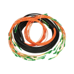 Extralink MP1 InfiniBand ja kiudoptilised kaablid 25 m LC APC LC/APC Must, Roheline, Oranž