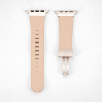 Watch Watch 38/40/41mm Single loop buckle leather Watch Straps Rose pink
