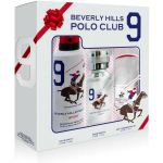 BEVERLY BEVERLY HILLS Polo Club Sport No.9 gift set eau de toilette 50 ml + deodorant 175 ml + roll-on antiperspirant 50 ml