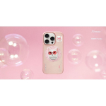 Etui Etui Nimmy Glasses Cool Cat MagSafe do iPhone 16 r&oacute;żowy