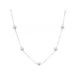 Evolution Evolution Group Silver necklace with 5 real pearls Pavona 22015.1