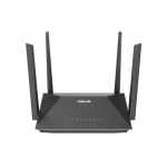ASUS RT-AX52 Pro AX3000 juhtmevaba ruuter Gigabit Ethernet Kaks sagedusala (2,4 GHz / 5 GHz) Must