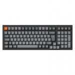 Keychron K4 MAX 96% klaviatuur, Super Brown l&uuml;litid, must