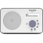 TechniSat 0000/3906 raadio Kaasaskantav Digitaalne Must, Valge