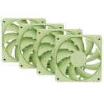 HYTE FA12 ventilatoren, 4 tk pakend, 120 mm, matcha piima v&auml;rv