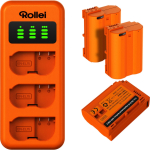 Rollei EN-EL15 3-t&uuml;kiline aku ja laadijakomplekt