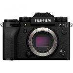 Fujifilm X -T5 MILC-kere 40,2 MP X-Trans CMOS 5 HR 7728 x 5152 pikslit Must