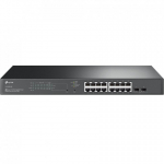 TP-Link JetStream TL-SG2218P v&otilde;rgul&uuml;liti Juhitav L2/L2+ Gigabit Ethernet (10/100/1000) Power over Ethernet tugi 1U Must