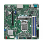 Asrock E3C252D4U emaplaat Intel C252 LGA 1200 (Socket H5) Mikro ATX