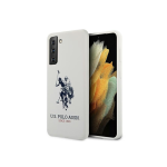 Case Case Us Polo Assn US Polo USHCS21MSLHRWH S21+ G996 white|white Silicone Logo