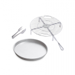 Alfa Alfa Forni Kit Hybrid 4 Pizze (Futuro) Steel