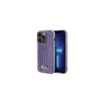 Guess Apple iPhone 15 Pro Max HC SEQUIN SCRIPT METAL Purple