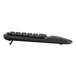 Logitech 920-012334 klaviatuur Kontor RF juhtmeta &uuml;hendus + Bluetooth QWERTY US rahvusvaheline Grafiit