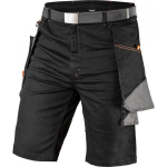 Neo HD slim work shorts, belt, size L