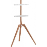 Mozi Art Series FS-14 floor stand for 45" - 65" TV, beech