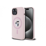 Karl Karl Lagerfeld Liquid Silicone Karl and Choupette MagSafe Case f