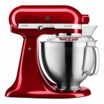 KitchenAid ARTISAN 5KSM185PS Alusega mikser 300 W Punane