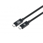Conceptronic ETTA04B12 USB-kaabel USB4 Gen 3x2 1,2 m USB C Must