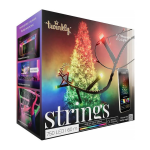 Twinkly Strings Smart LED 750 RGB (Multicolor), 60m, Black wire|Twinkly