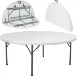 Folding Folding table Hendi, 1500 x 740 mm