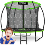 Profiled Profiled garden trampoline 8 feet / 252 cm with inner Neo-Sport mesh