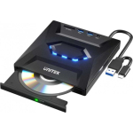 DVD DVD player Unitek Unitek External DVD/CD burner, USB Hub 5Gbps, SD card reader