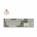 Keychron Q6 Max klaviatuur Universaalne USB + RF Wireless + Bluetooth QWERTY Valge