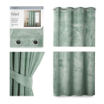 &Ouml;&ouml;riie &Ouml;&ouml;riie r&otilde;ngastega AmeliaHome VELVET 140X245 cm, 1 tk, v&auml;rv: m&uuml;nt