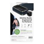 Dėklas Dėklas UNIQ Keva EDGE iPhone 17 Pro Magclick Charging sinine