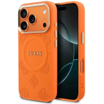 Guess Peony Hot Stamp MagSafe kaitse iPhone 18 Pro Max / 17 Pro Max oranž